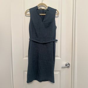 Ann Taylor belted work dress